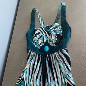Sky brand designer top S small party top jewel